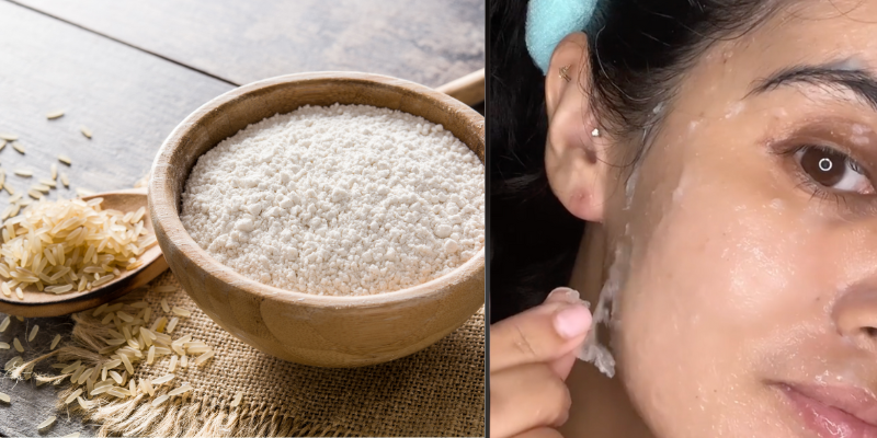 Tik Tok rice flour mask face recipe