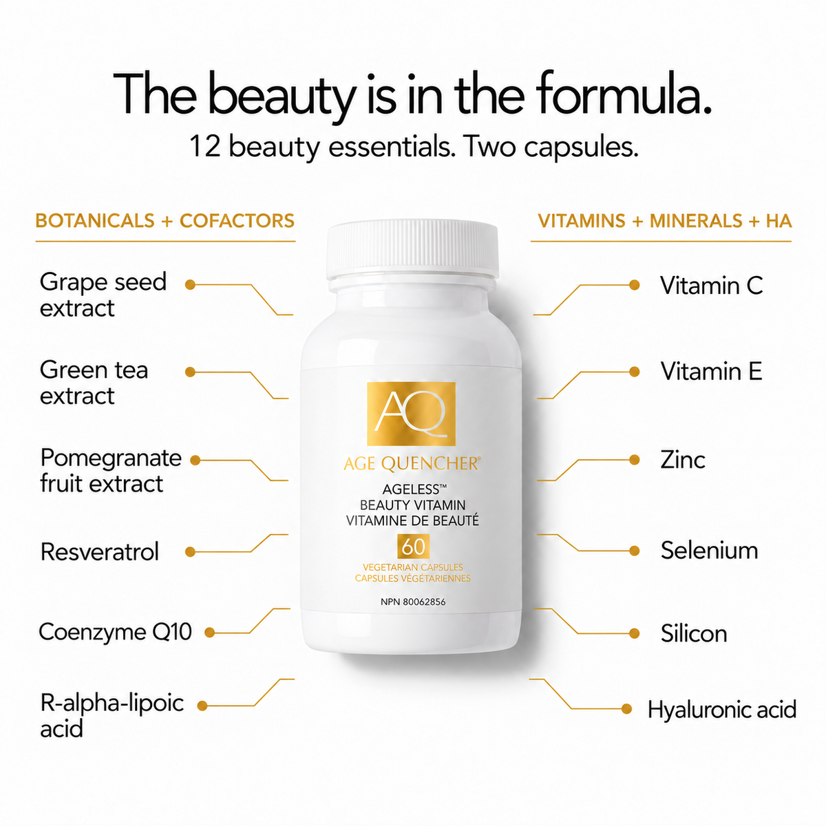 AGELESS Antioxidant Collagen Vitamin Capsules